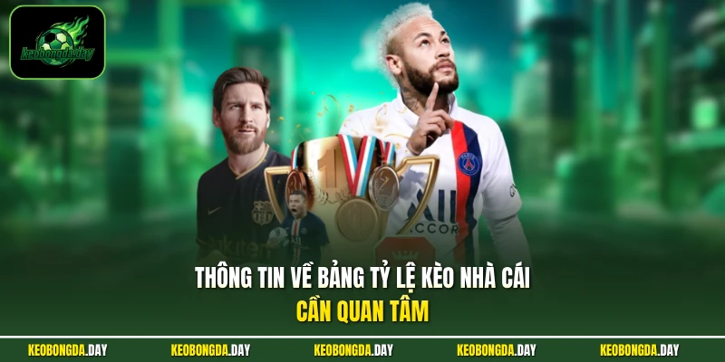 Thông tin về bảng tỷ lệ kèo nhà cái cần quan tâm