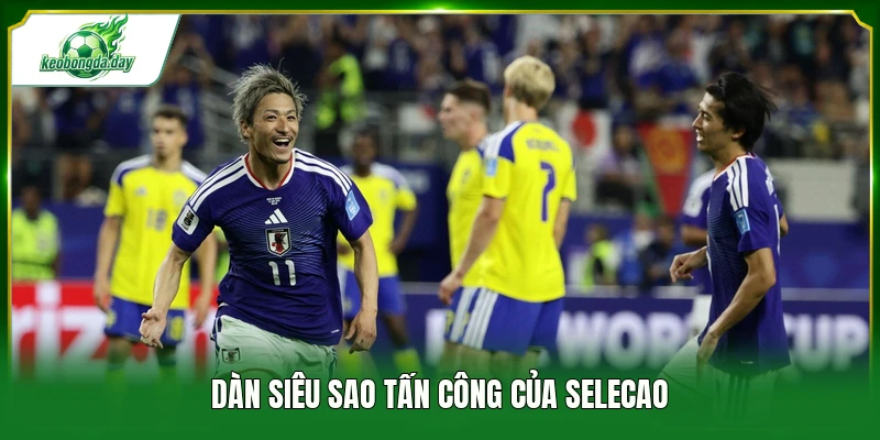 Dàn siêu sao tấn công của Selecao