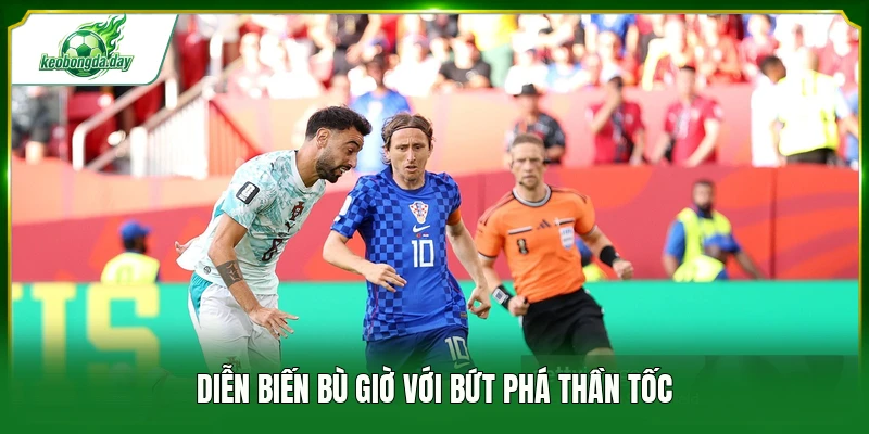 Diễn biến bù giờ với bứt phá thần tốc
