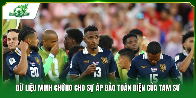 Dữ liệu minh chứng cho sự áp đảo toàn diện của Tam Sư