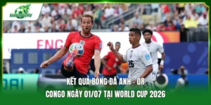 kết quả bóng đá Anh - DR Congo ngày 01/07