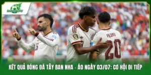 Kết quả bóng đá Tây Ban Nha - Áo ngày 03/07
